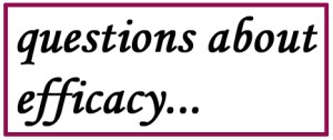 QuestionsAboutEfficacy